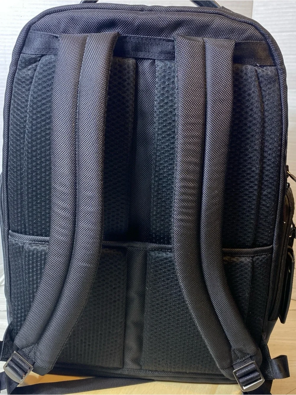 Briggs & Riley @work Large Cargo Backpack Black Laptop Travel Bag KP436-4 Clean